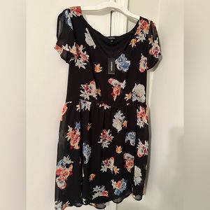 NWT express floral dress